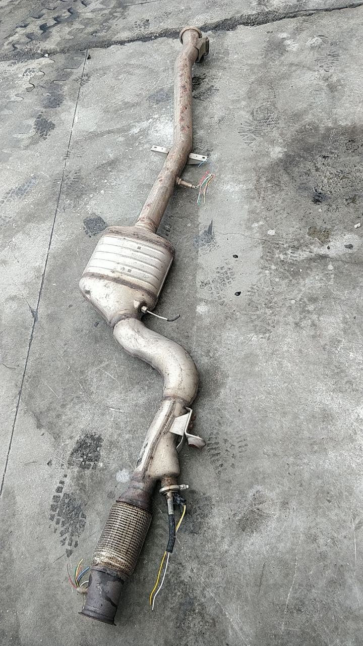 Exhaust + central catalyst + probes Mercedes class C w205 250 cdi code a2054900614 - F&P CRASH SRLS - Used Parts