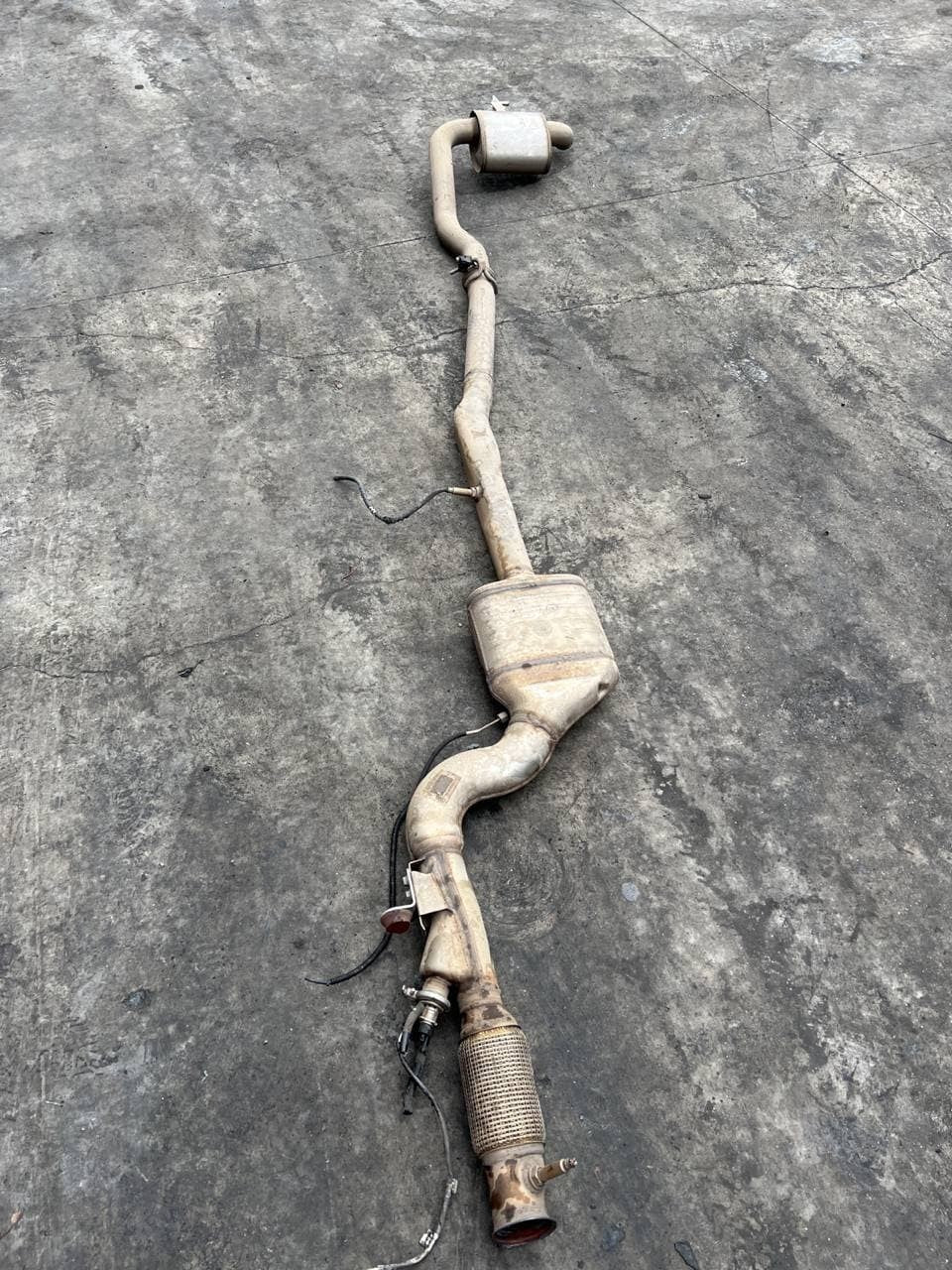 Scarico completo Mercedes Glc 250 cdi a2534901821 - F&P CRASH SRLS - Ricambi Usati