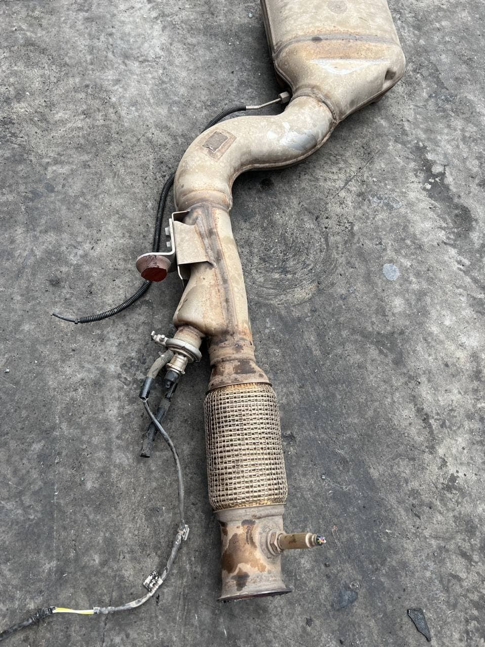 Scarico completo Mercedes Glc 250 cdi a2534901821 - F&P CRASH SRLS - Ricambi Usati