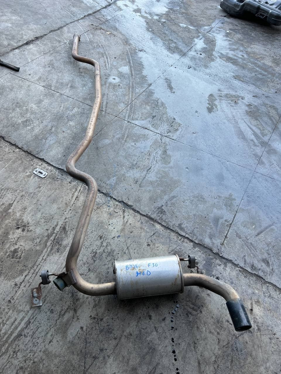 Exhaust + silencer Bmw 316d f30 2017 - F&P CRASH SRLS - Used Parts