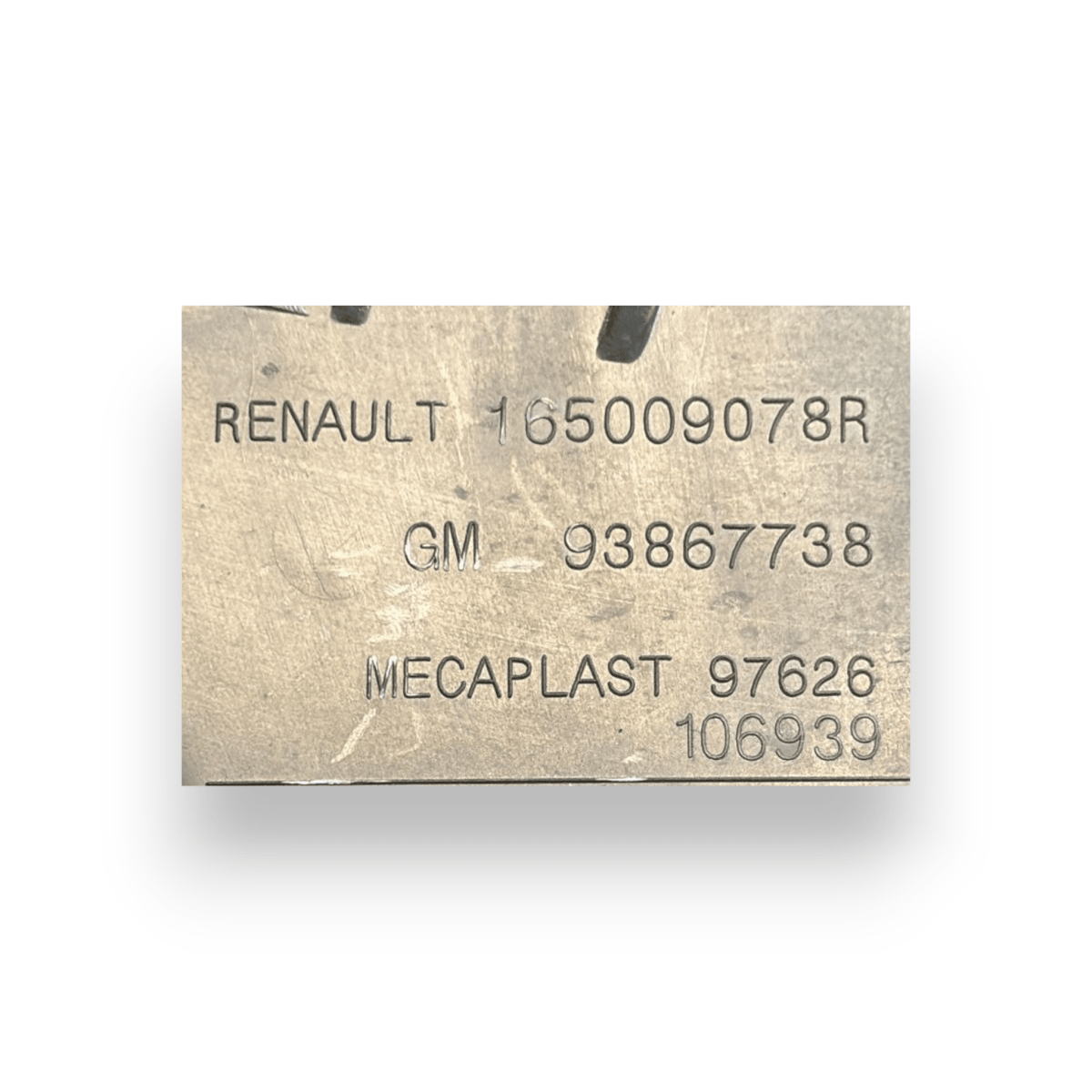 Scatola / box filtro aria renault trafic III 1.6 diesel cod:165009078r (2014 - ) - F&P CRASH SRL - Ricambi Usati