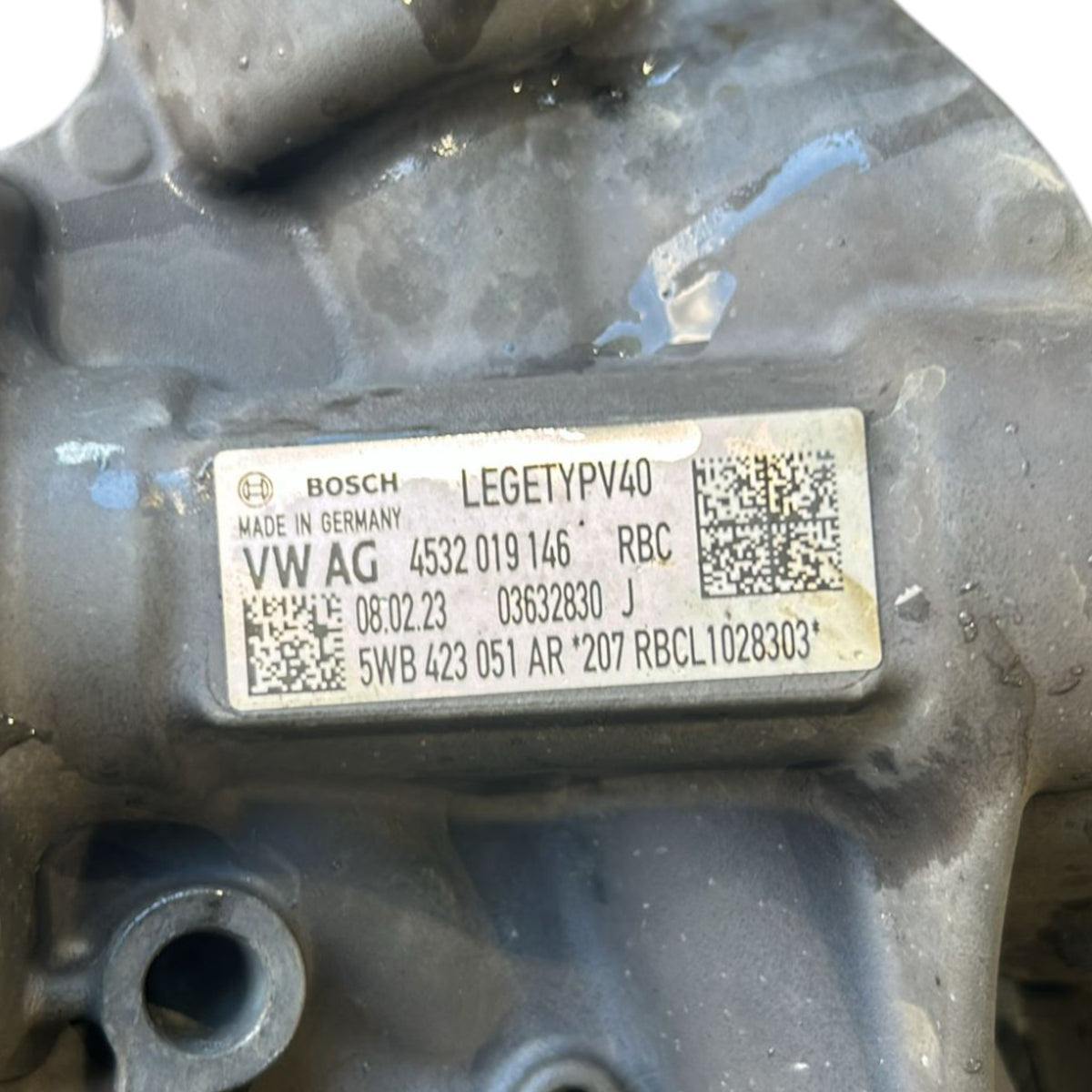 Steering Box Audi A3 (8Y) code 5WB423051AR 1.0 Petrol (2020 > ) Steering Box - F&P CRASH SRLS - Used Parts