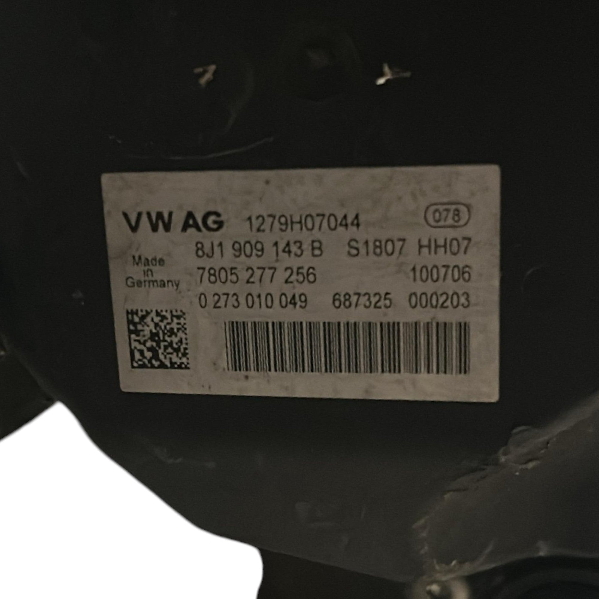 Scatola Dello Sterzo Audi TT (8J) cod.8J1909143B 2.0 Benzina (2006 > 2014) cod.7805501254 cod.8J1423051E Scatola Guida - F&P CRASH SRLS - Ricambi Usati