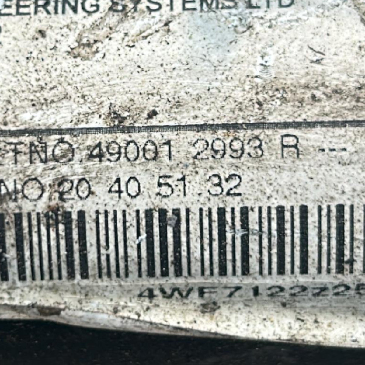 Steering Box Dacia Duster I cod.490012993R 1.5 Diesel (2010 > 2017) Steering Box - F&P CRASH SRLS - Used Parts