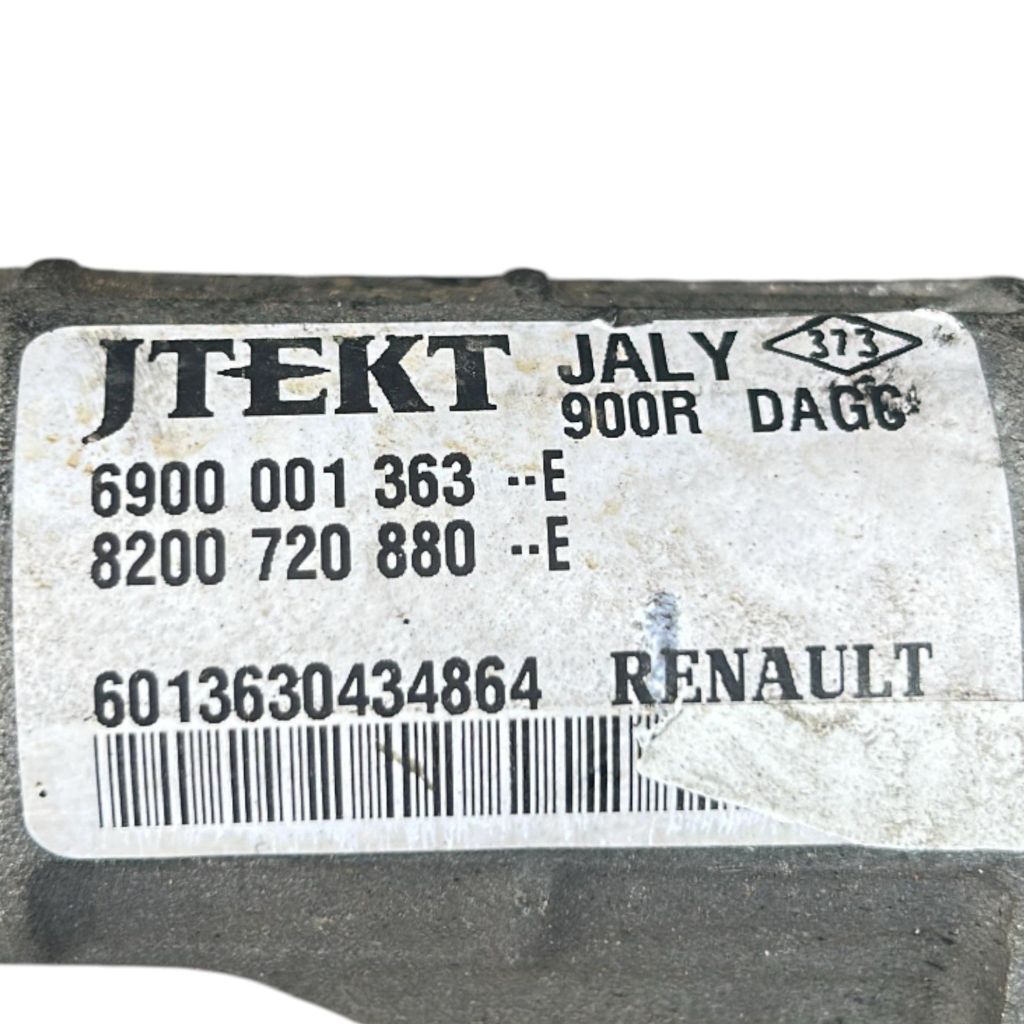 Scatola Dello Sterzo Dacia Sandero I cod.6900001363E 1.4 Benzina / GPL (2008 > 2012) cod.8200720880E Scatola Guida - F&P CRASH SRLS - Ricambi Usati