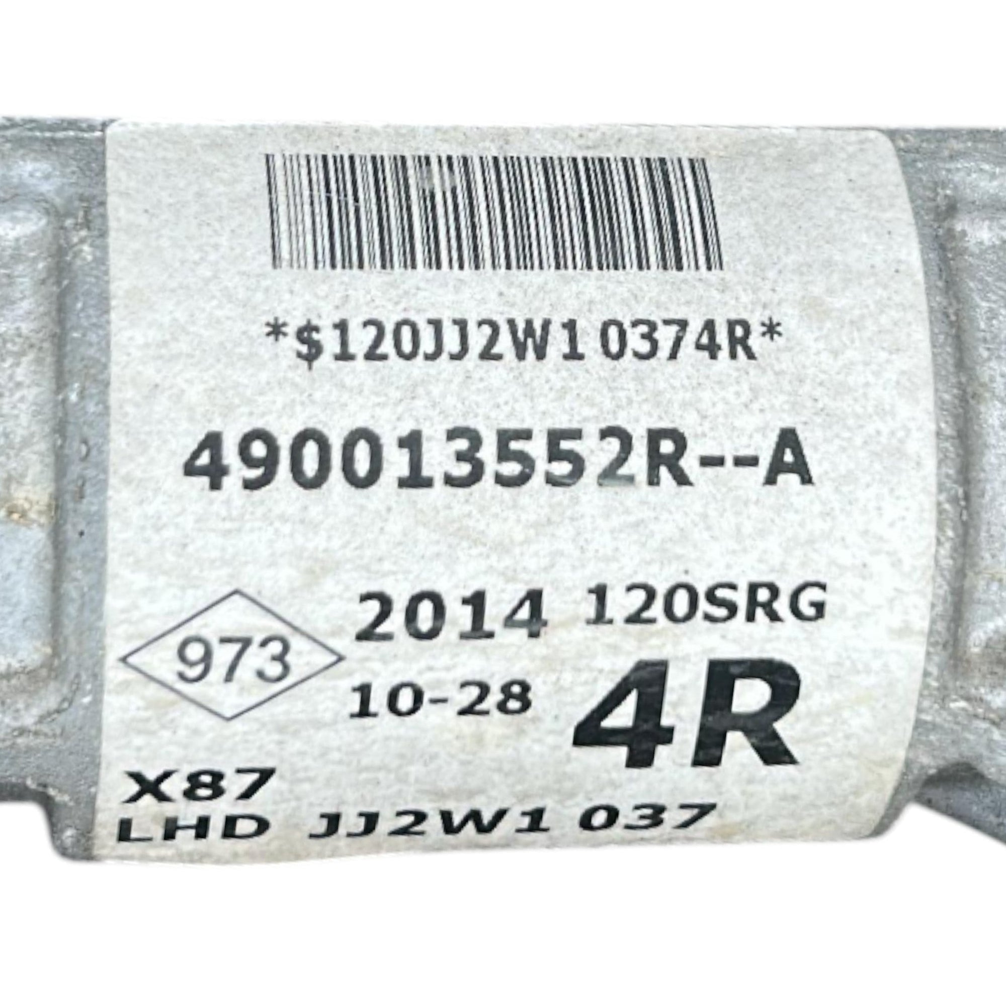 Scatola Dello Sterzo Renault Captur I cod.490013552R 1.5 Diesel (2013 > 2019) Scatola Guida - F&P CRASH SRLS - Ricambi Usati