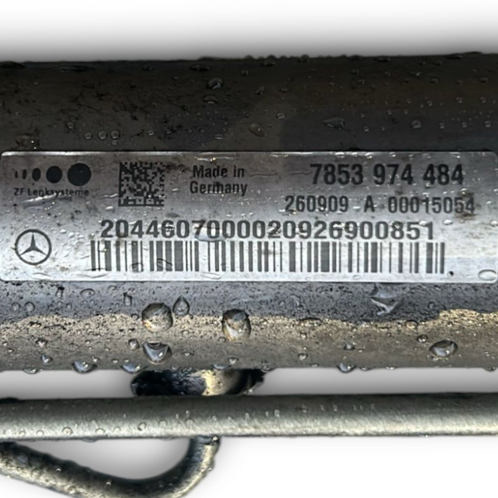 Steering Box / Steering Gear Mercedes Benz GLK (X204) code.7853974484 2.0 Diesel (2008 > 2015) - F&P CRASH SRLS - Used Parts