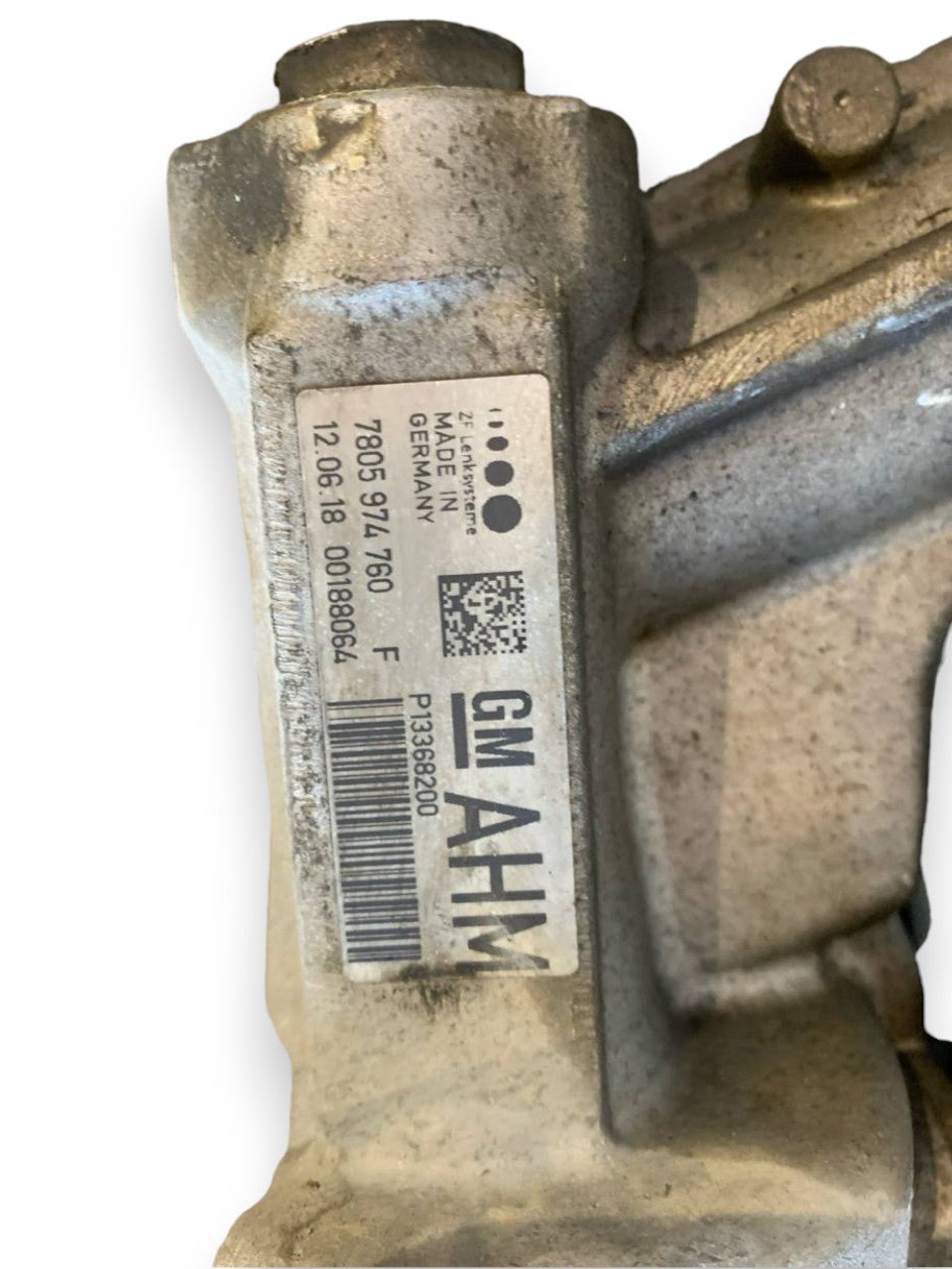 Scatola Dello Sterzo / Scatola Guida Opel Zafira C 1.6 Benzina - Metano (2018) cod.7805501619 - F&P CRASH SRLS - Ricambi Usati