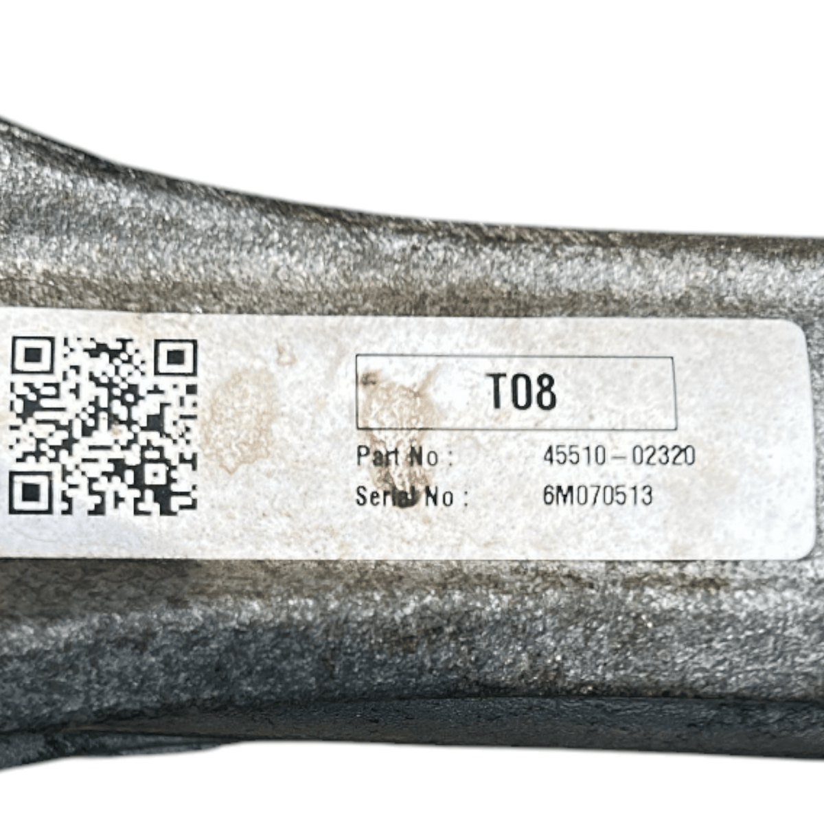 Steering Box Toyota Auris II (E180) code 45510 - 02320 1.8 Hybrid (2012 > 2018) Steering Box - F&P CRASH SRLS - Used Parts