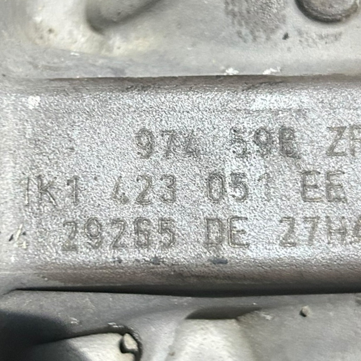Steering Box Volkswagen Golf VI cod.1K1423051EE 2.0 Diesel (2008 > 2012) cod.1K0909144J cod.7805177226 Steering Box - F&P CRASH SRLS - Used Parts