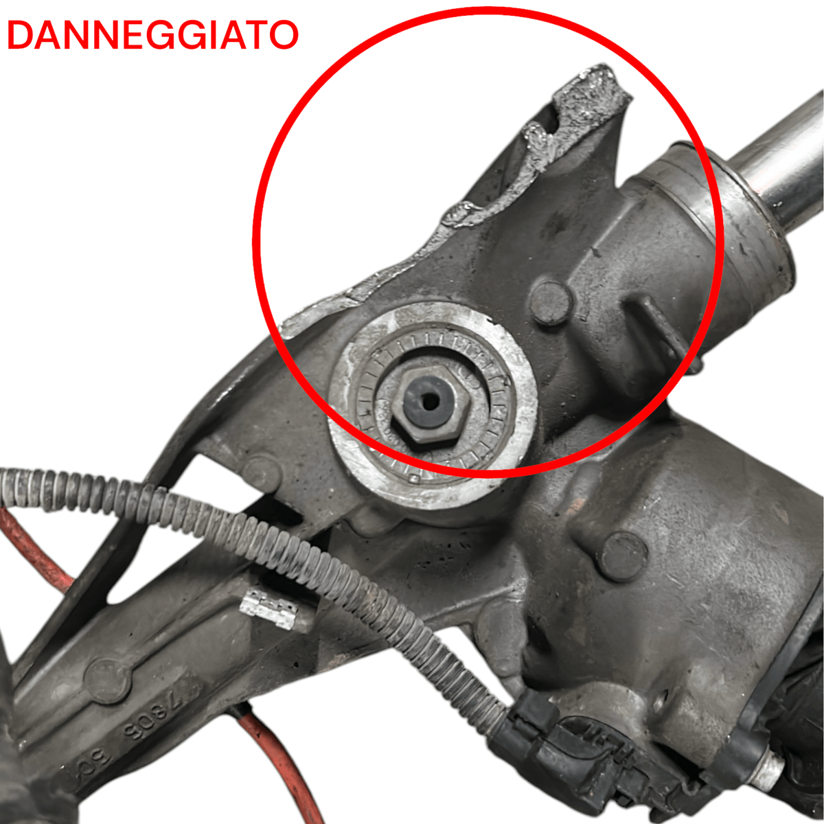 Steering Box Volkswagen Golf VII cod.5Q1423051AD 1.6 Diesel (2012 > 2019) cod.7817974332 cod.7805501735 cod.7802277765 Steering Box - F&P CRASH SRLS - Used Spare Parts