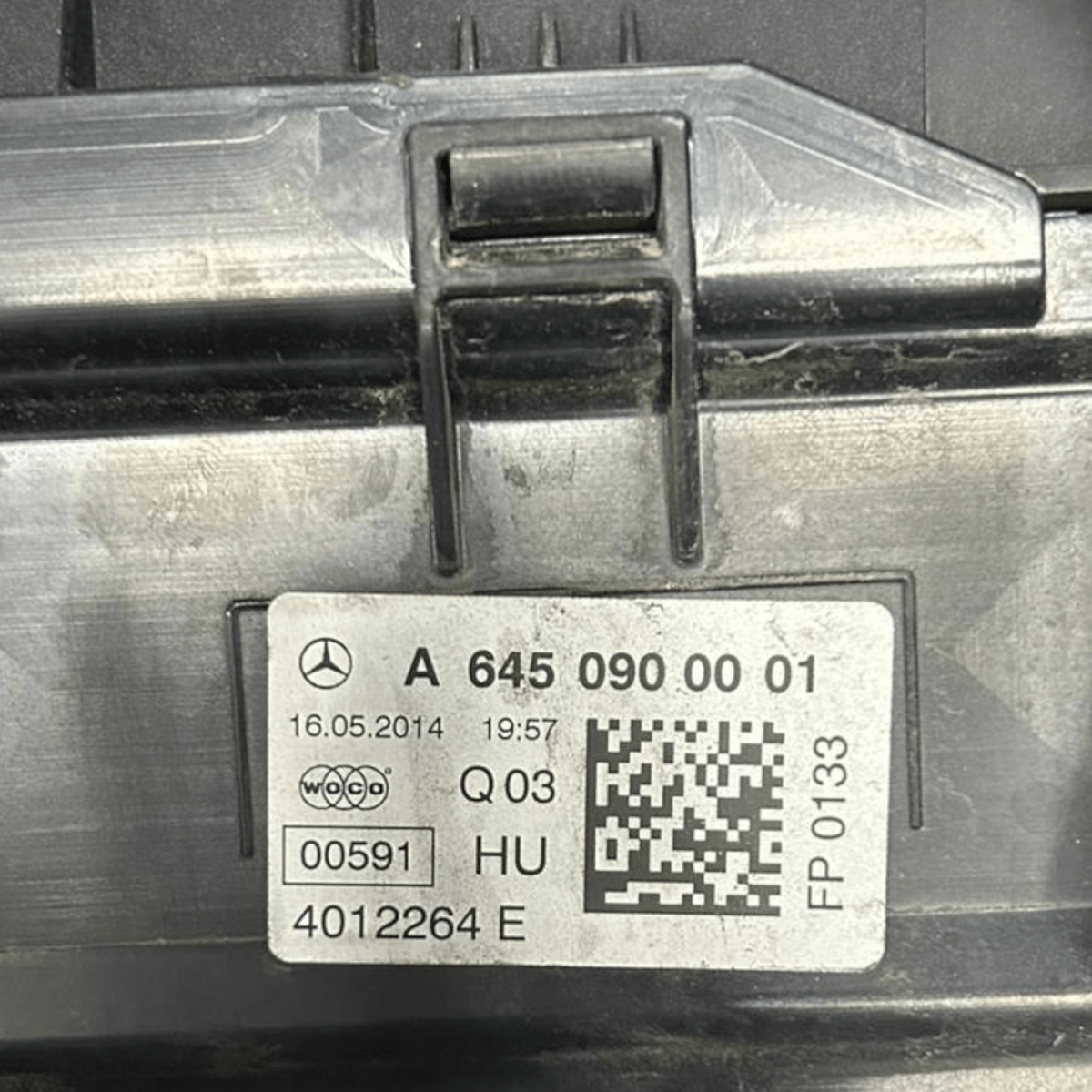 Scatola filtra aria mercedes classe a w176 2.2 diesel cod:A6450900001 (2012 > 2018) - F&P CRASH SRLS - Ricambi Usati
