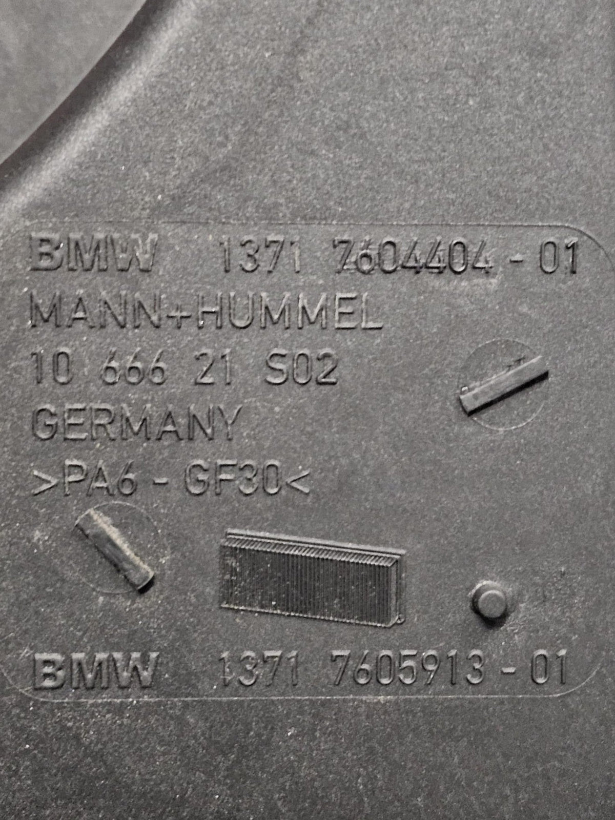 Air Filter Box / Filter box BMW Series 6 F06 3.0 Petrol Code:760440401 (2011 - 2018) - F&P CRASH SRLS - Used Parts