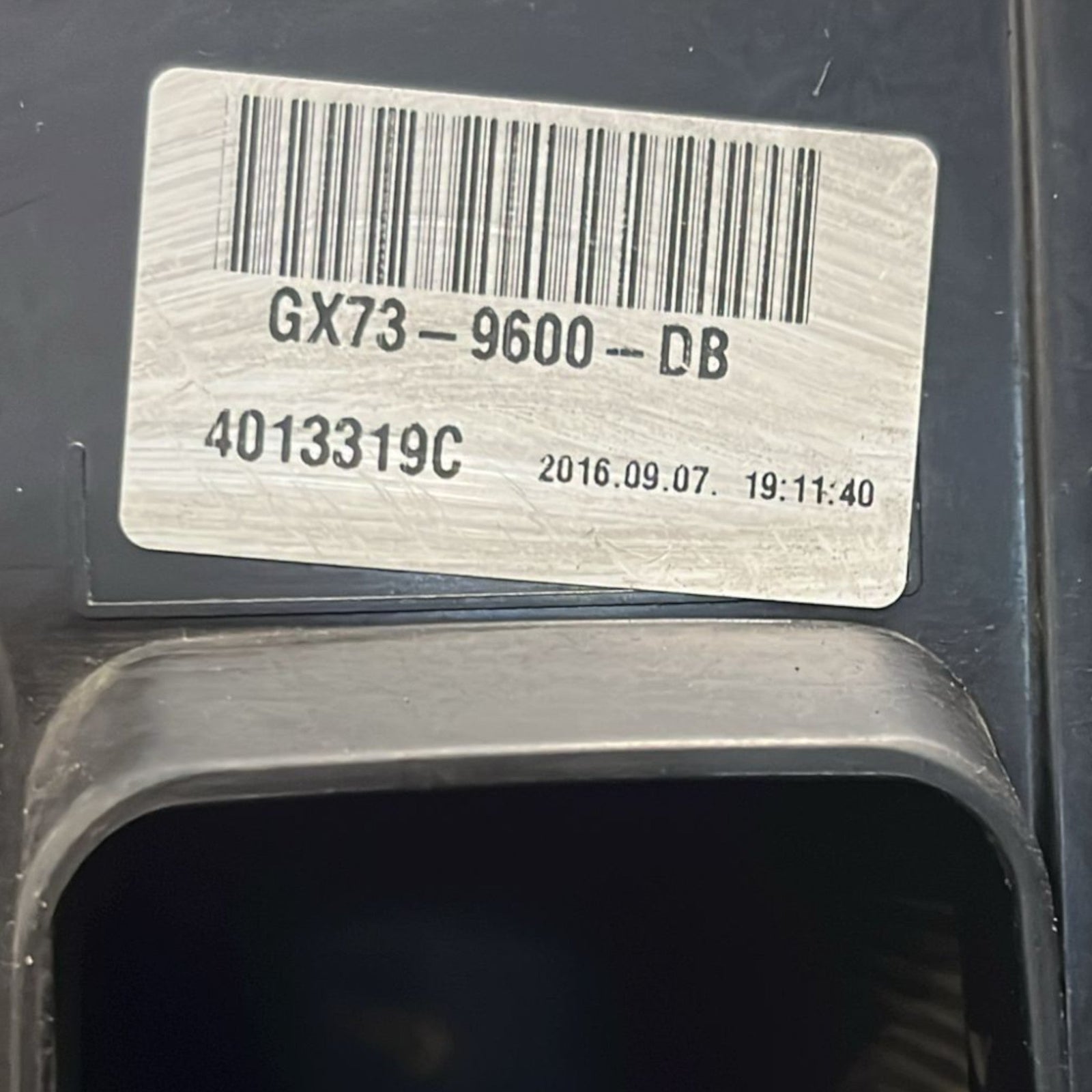 Air filter box / Complete filter box Jaguar F - Pace code: GX739600DB 2.0 Diesel (2016 > ) - F&P CRASH SRLS - Used Parts