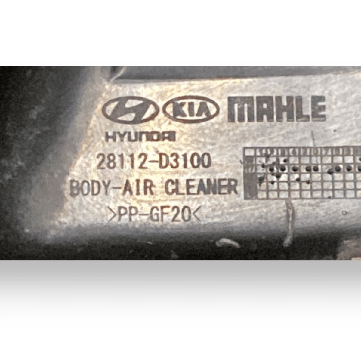 Scatola filtro aria / Box filtro Kia sportage / Hyundai tucson 1.7 diesel cod:28110 - D3100 (2010 - 2017) - F&P CRASH SRLS - Ricambi Usati