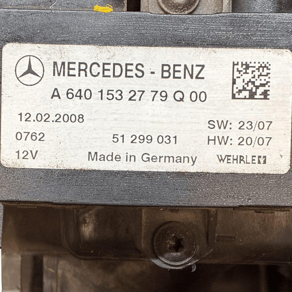 Air filter box mercedes class c w245 2.0 diesel (2005 - 2011) - F&P CRASH SRL - Used Parts