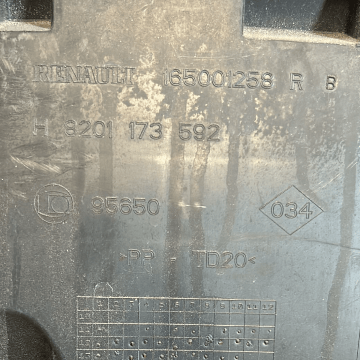 Air Filter Box Renault Clio IV 1.5 Diesel code:165001258R (2012 > 2021) - F&P CRASH SRLS - Used Parts