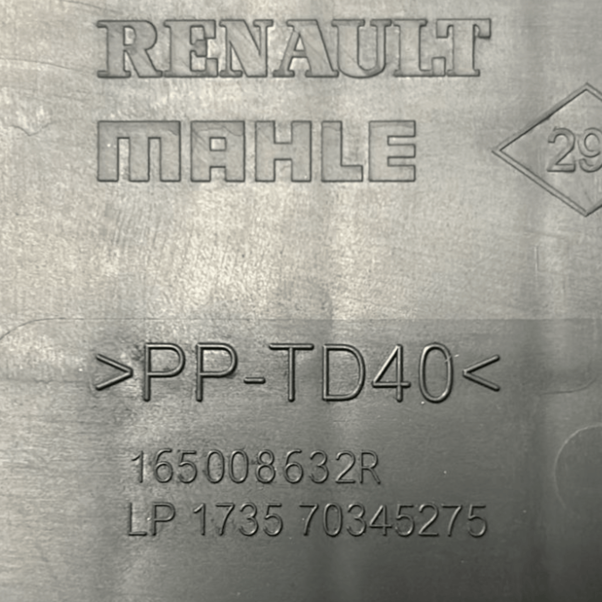 Scatola Filtro Aria Renault Master III (2010 >) cod:165008632R - F&P CRASH SRLS - Ricambi Usati