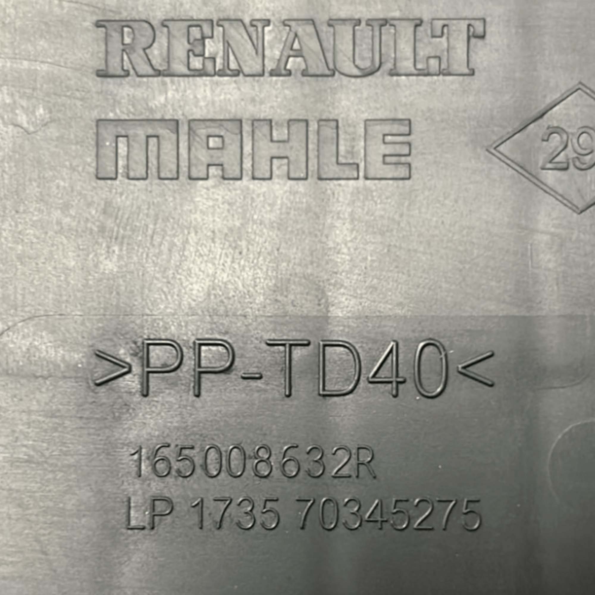 Scatola Filtro Aria Renault Master III (2010 >) cod:165008632R - F&P CRASH SRLS - Ricambi Usati