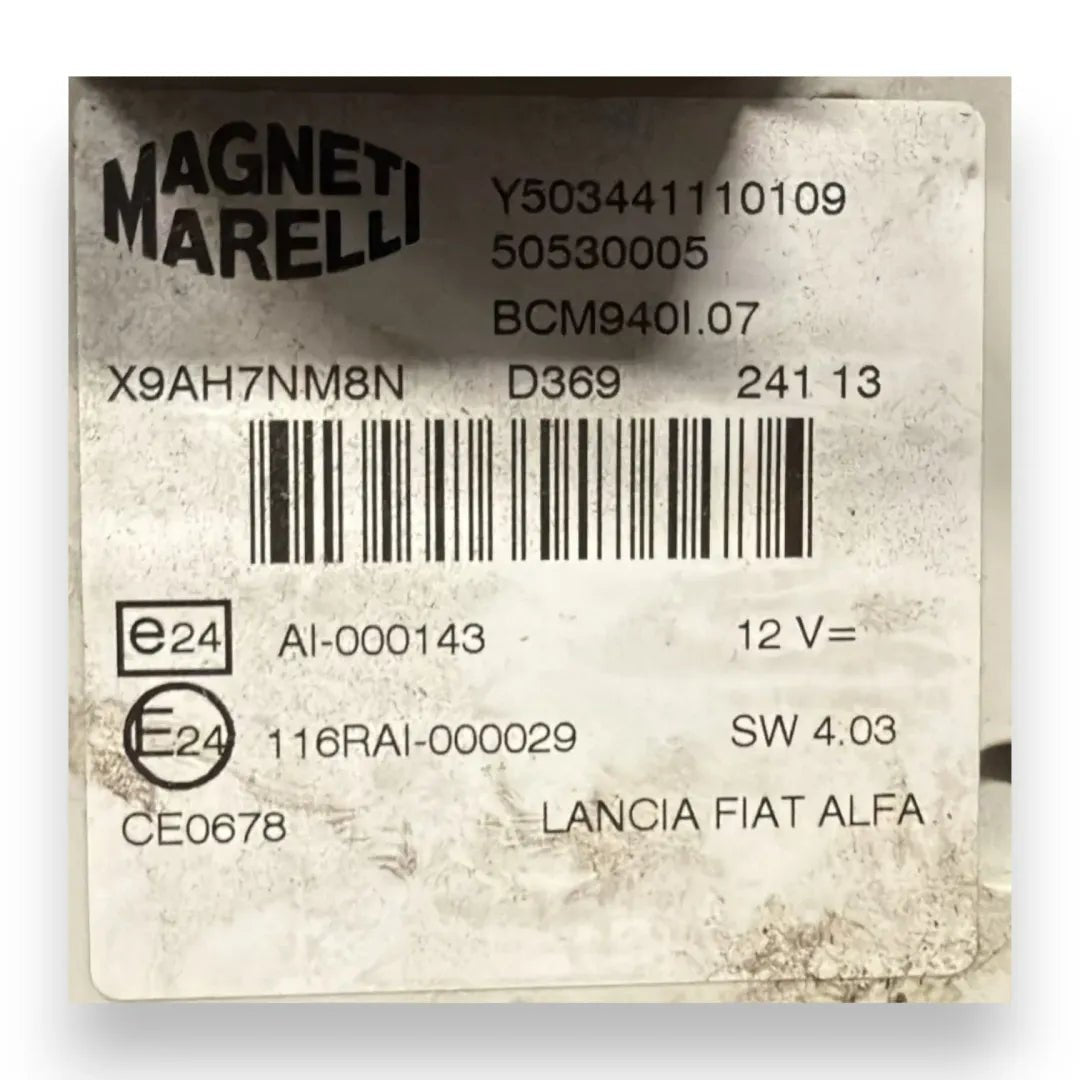 Dettaglio Scatola fusibili Alfa Romeo Giulietta 2010–2013 OEM 156091852 - foto 3