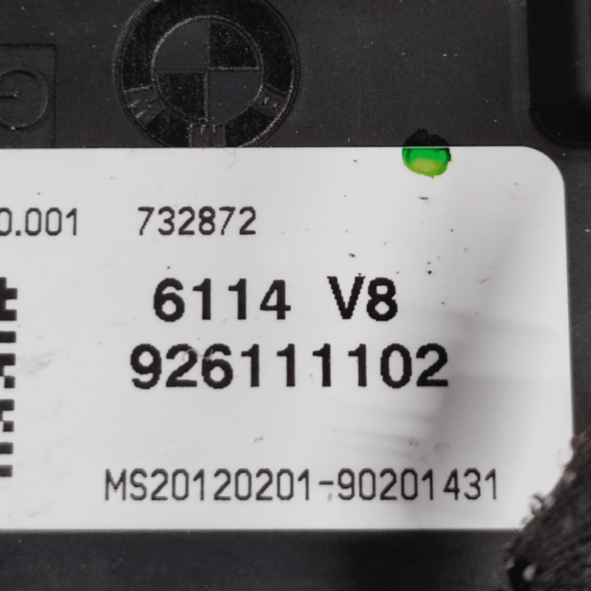 Scatola Fusibili Bmw Serie 1 F20 1.6 Benzina COD: 926111102 (2011 - 2019) - F&P CRASH SRLS - Ricambi Usati