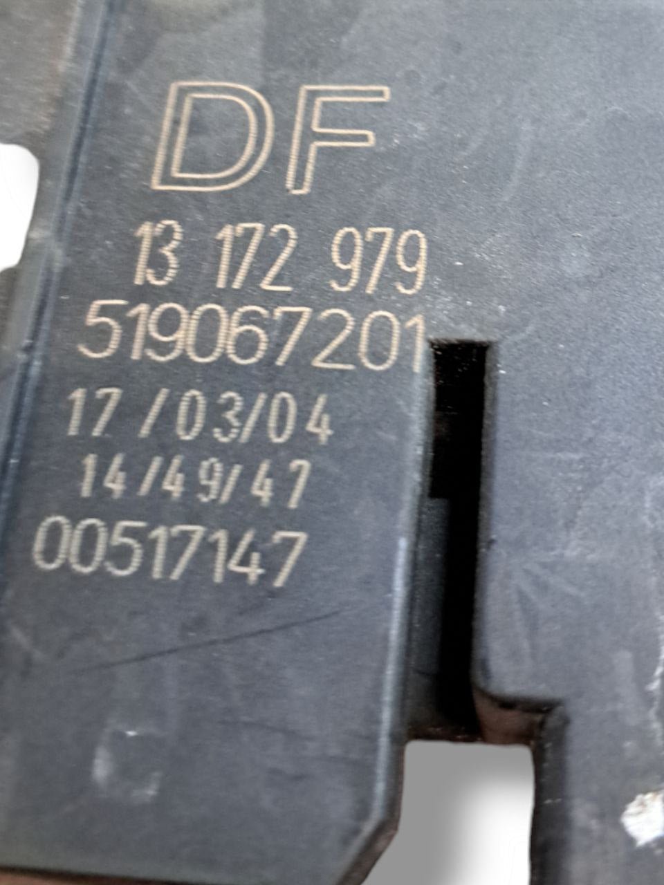 Fuse Box Central Unit Fuse Holder Opel Vectra C 1.9 Diesel (2006) COD:13172979 - F&P CRASH SRLS - Used Parts