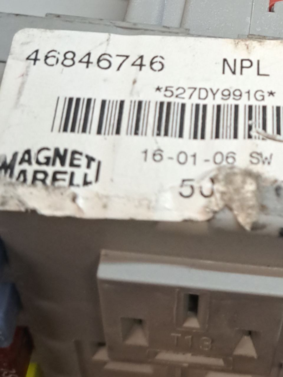 Fuse Box / Fuse Holder Unit Fiat Croma 1.9 Diesel (2005 - 2010) COD:46846746 - F&P CRASH SRLS - Used Parts