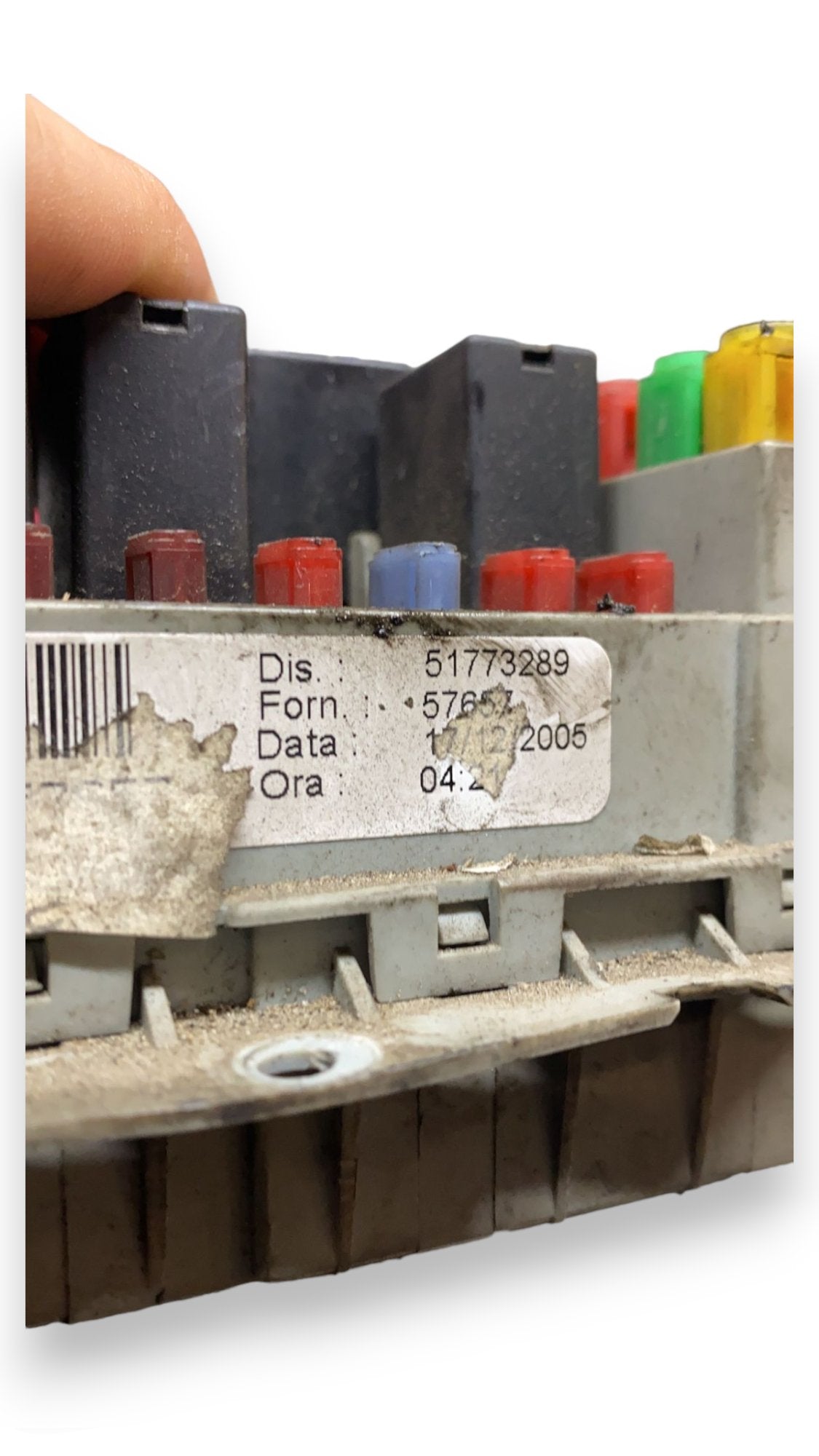 Fuse Box / Fuse Holder Unit Fiat Stilo 1.9 Diesel (2001 - 2010) COD:51773289 - F&P CRASH SRLS - Used Parts