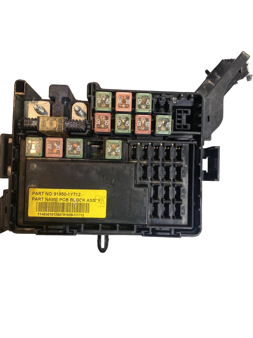 Scatola Fusibili Centralina Portafusibili Kia Picanto 1.0 benzina (2014) COD:91950 - 1Y712 - F&P CRASH SRLS - Ricambi Usati