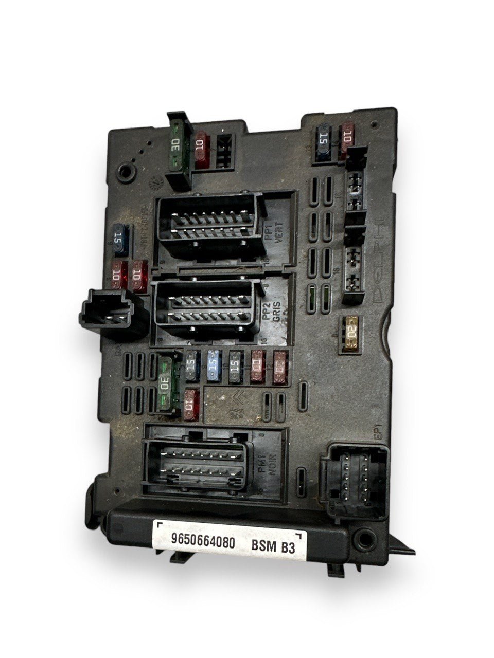 Fuse Box Central Unit Fuse Holder Peugeot 206 1.6 diesel (2005) COD:9650664080 - F&P CRASH SRLS - Used Parts