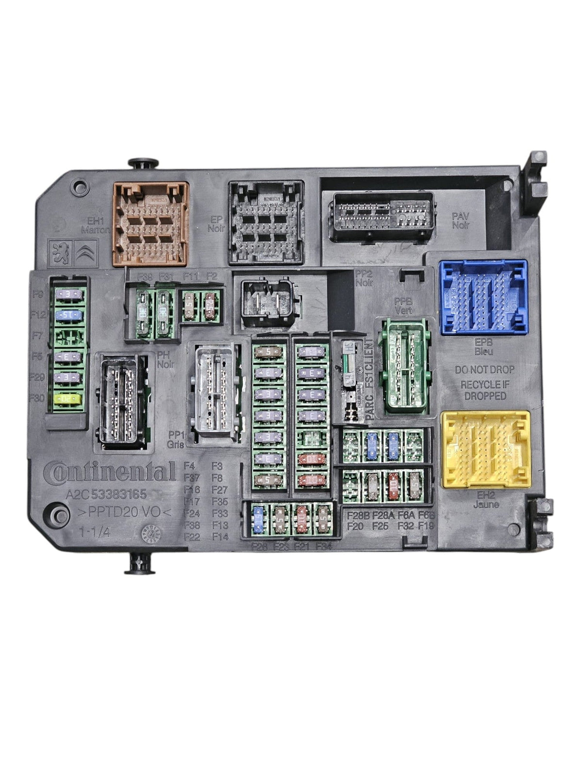 Scatola Fusibili Citroen DS4 I 1.6 Diesel Cod:9665547480 (2011 - 2018) - F&amp;P CRASH SRLS - Ricambi Usati