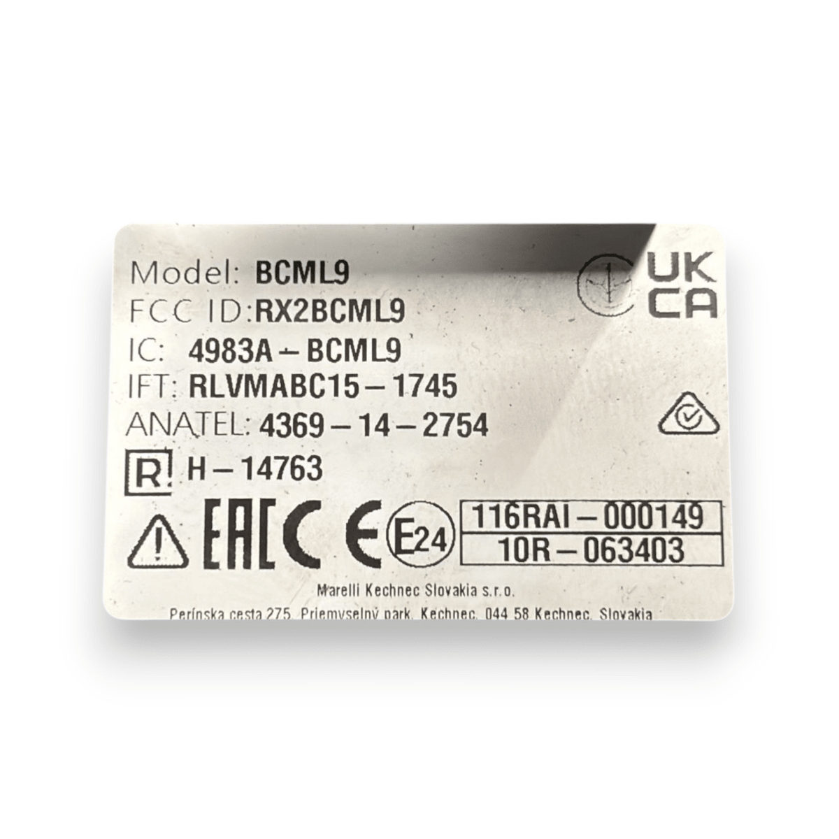 Scatola fusibili fiat ducato 2.2 diesel cod:4983a - bcml9 (2014 - ) - F&P CRASH SRL - Ricambi Usati