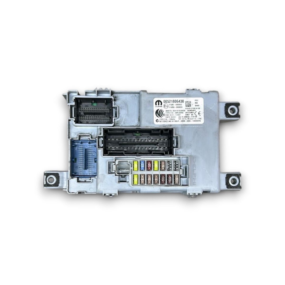 Scatola fusibili Fiat Fiorino 00521806430 1.3 diesel (2007 > ) - F&P CRASH SRL - Ricambi Usati