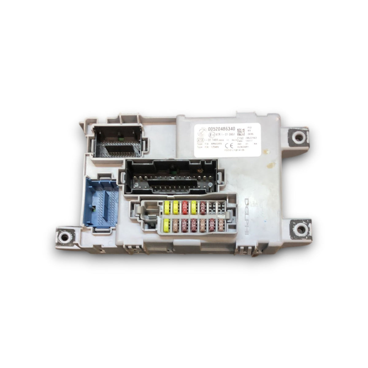 Scatola Fusibili Fiat Panda 319 1.2 Benzina (2012 &gt;) cod:00520486340 - F&amp;P CRASH SRLS - Ricambi Usati