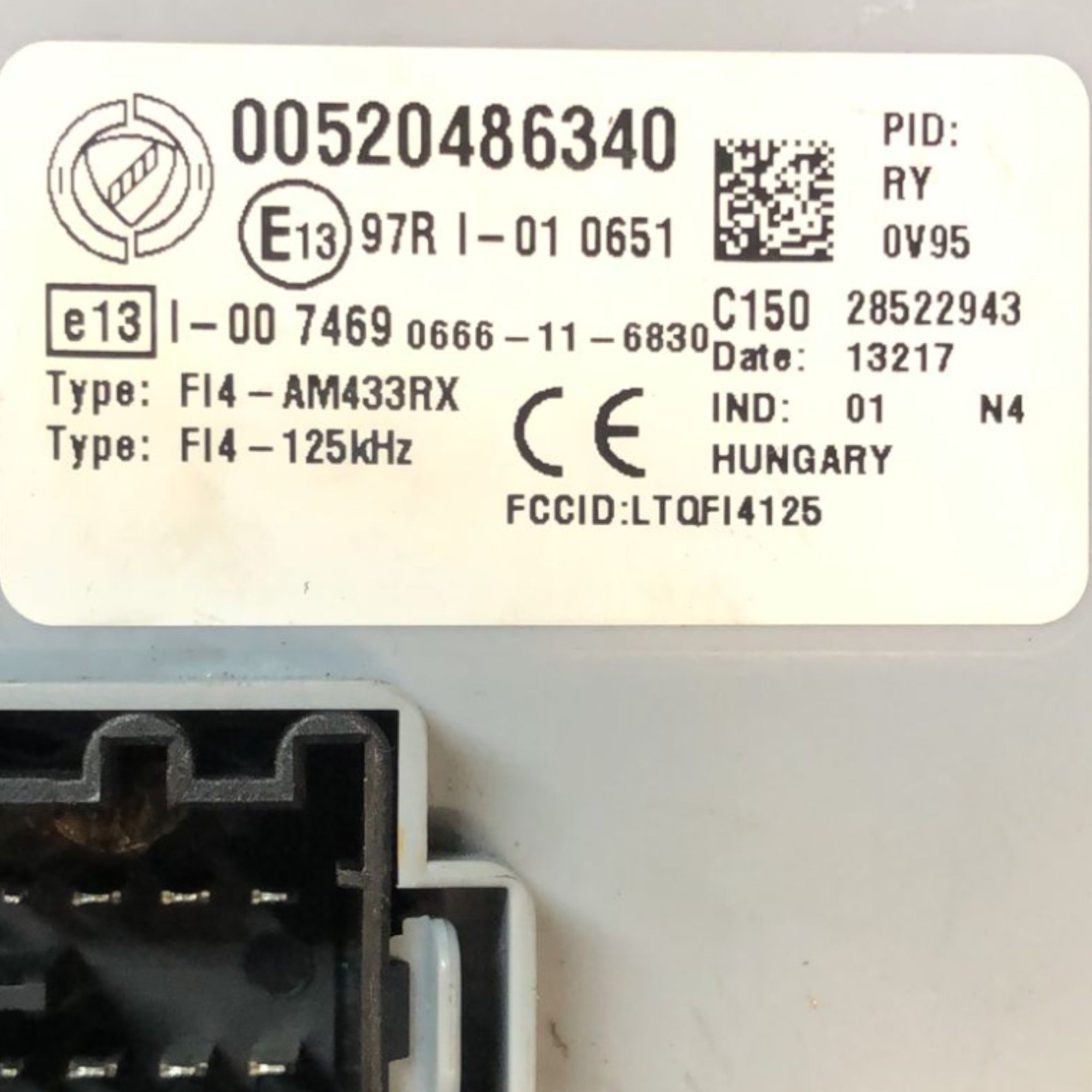 Scatola Fusibili Fiat Panda 319 1.2 Benzina (2012 >) cod:00520486340 - F&P CRASH SRLS - Ricambi Usati
