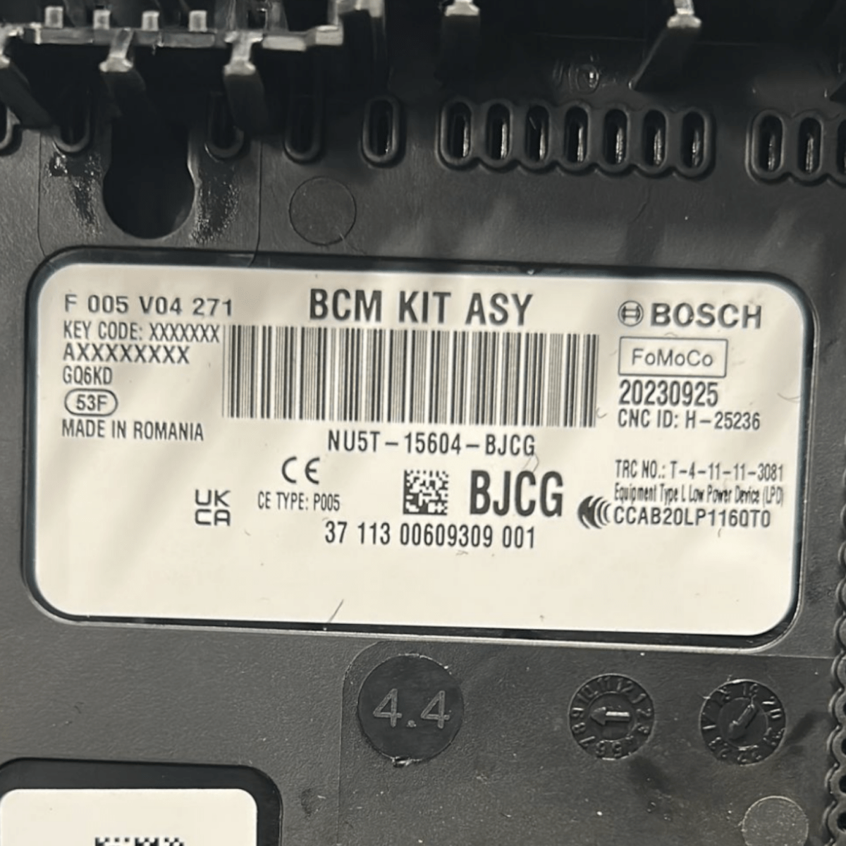 Ford Focus 1.0 petrol fuse box code: NU5T - 15604 - BJCG (2021 >) - F&P CRASH SRLS - Used Parts