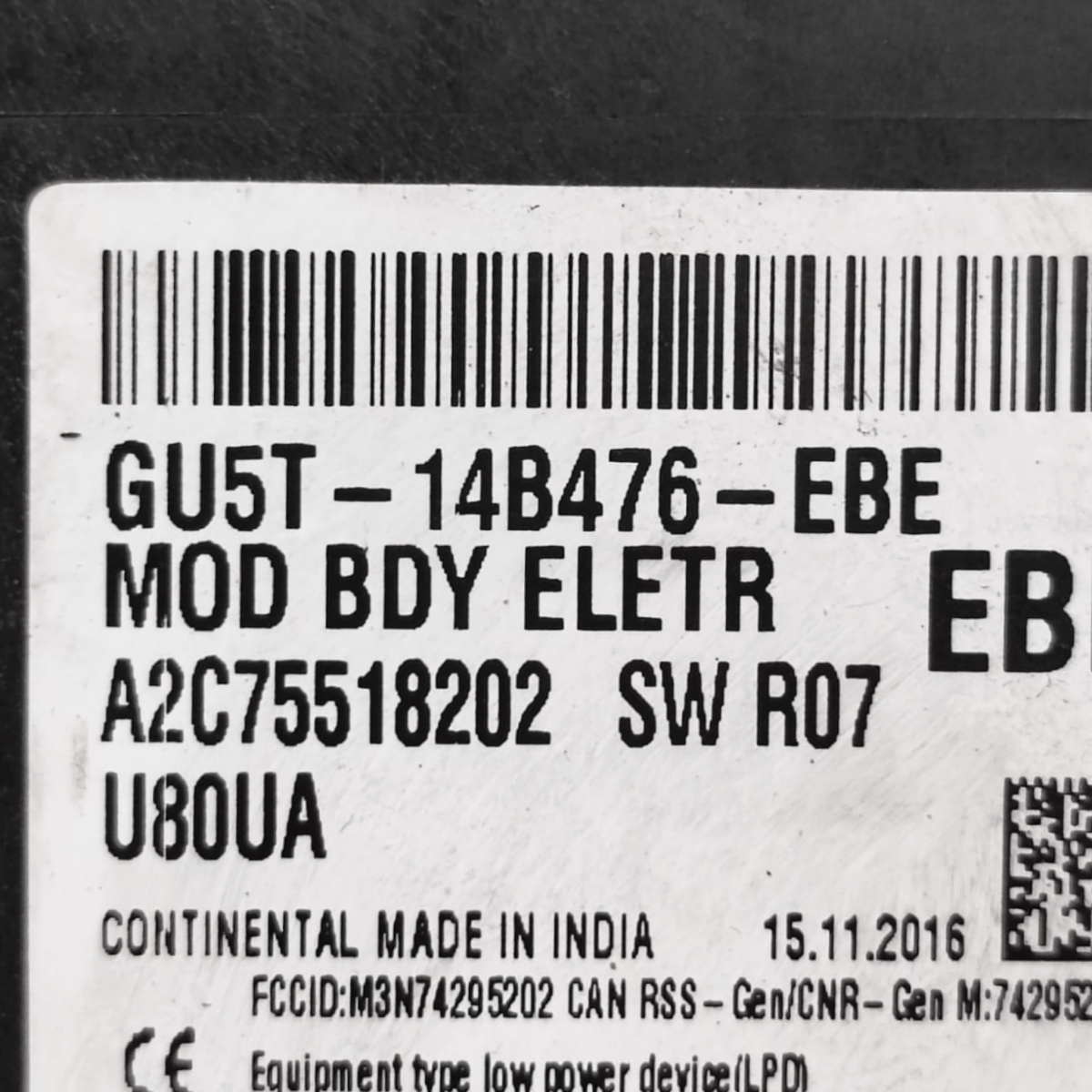 Scatola fusibili ford ka+ 1.2 benzina cod: gu5t14b476ebe (2016 - 2019) - F&P CRASH SRLS - Ricambi Usati