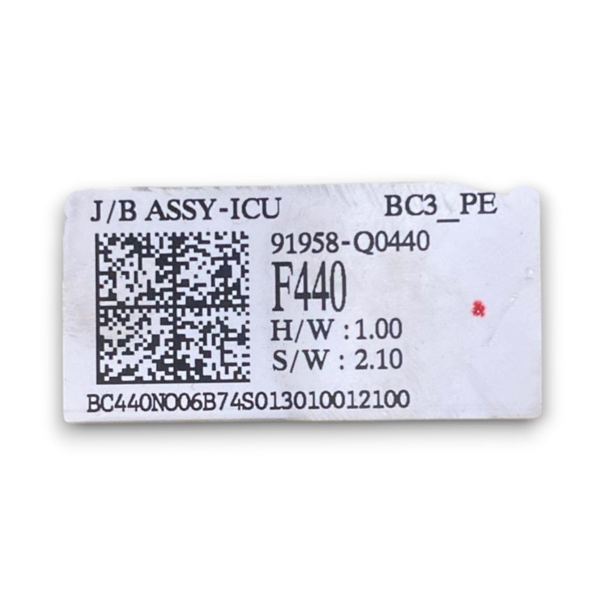 Scatola fusibili Hyundai i20 III cod . 91958 - q0440 1.2 benzina (2020 >) - F&P CRASH SRL - Ricambi Usati