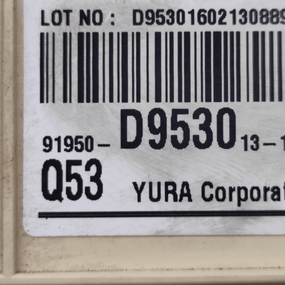 Scatola fusibili kia sportage ql 1.7 diesel cod: 91950d9530 (2016 - 2021) - F&P CRASH SRL - Ricambi Usati