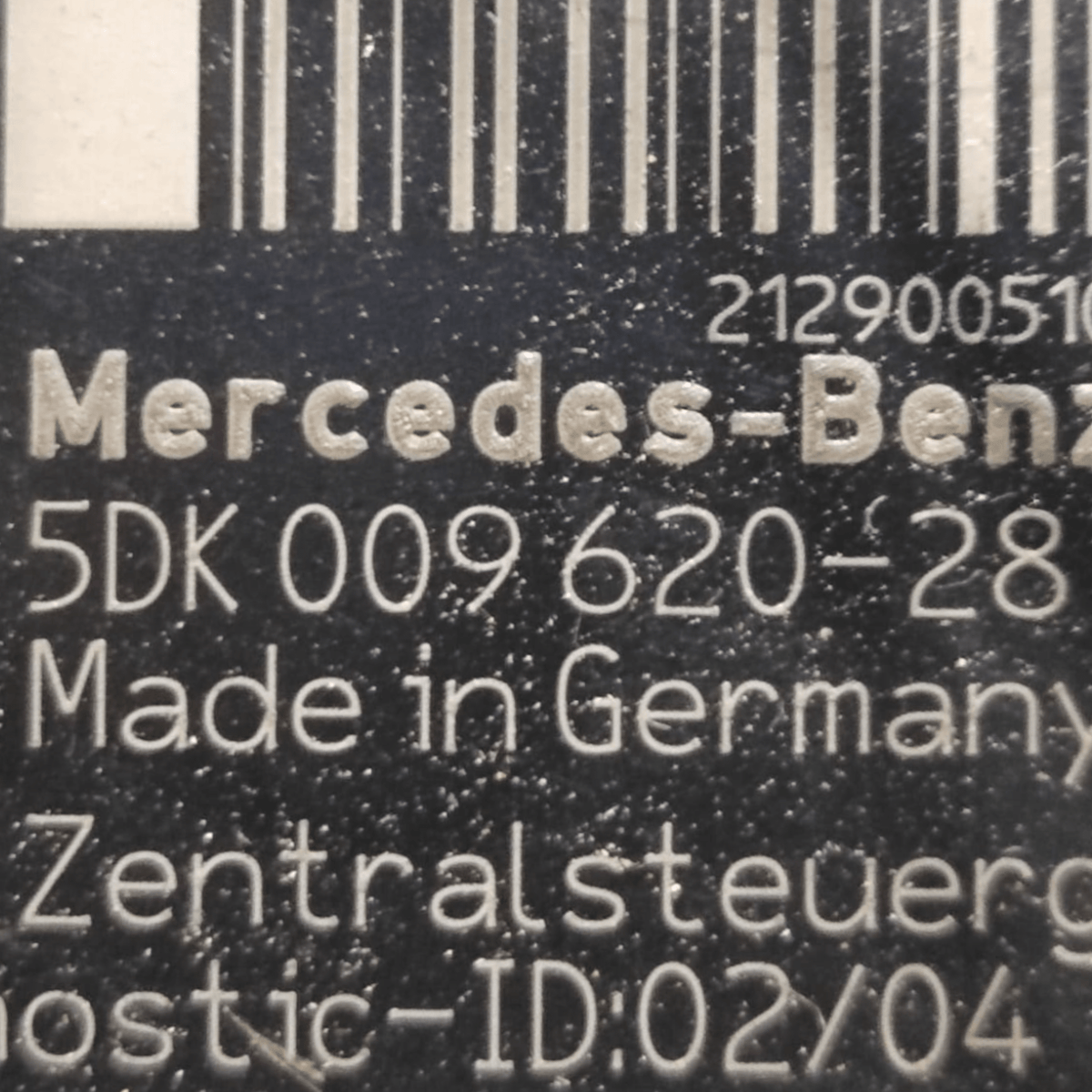 Scatola Fusibili Mercedes Classe E W212 2.2 Diesel COD: 5DK00962028 (2009 - 2016) - F&P CRASH SRLS - Ricambi Usati
