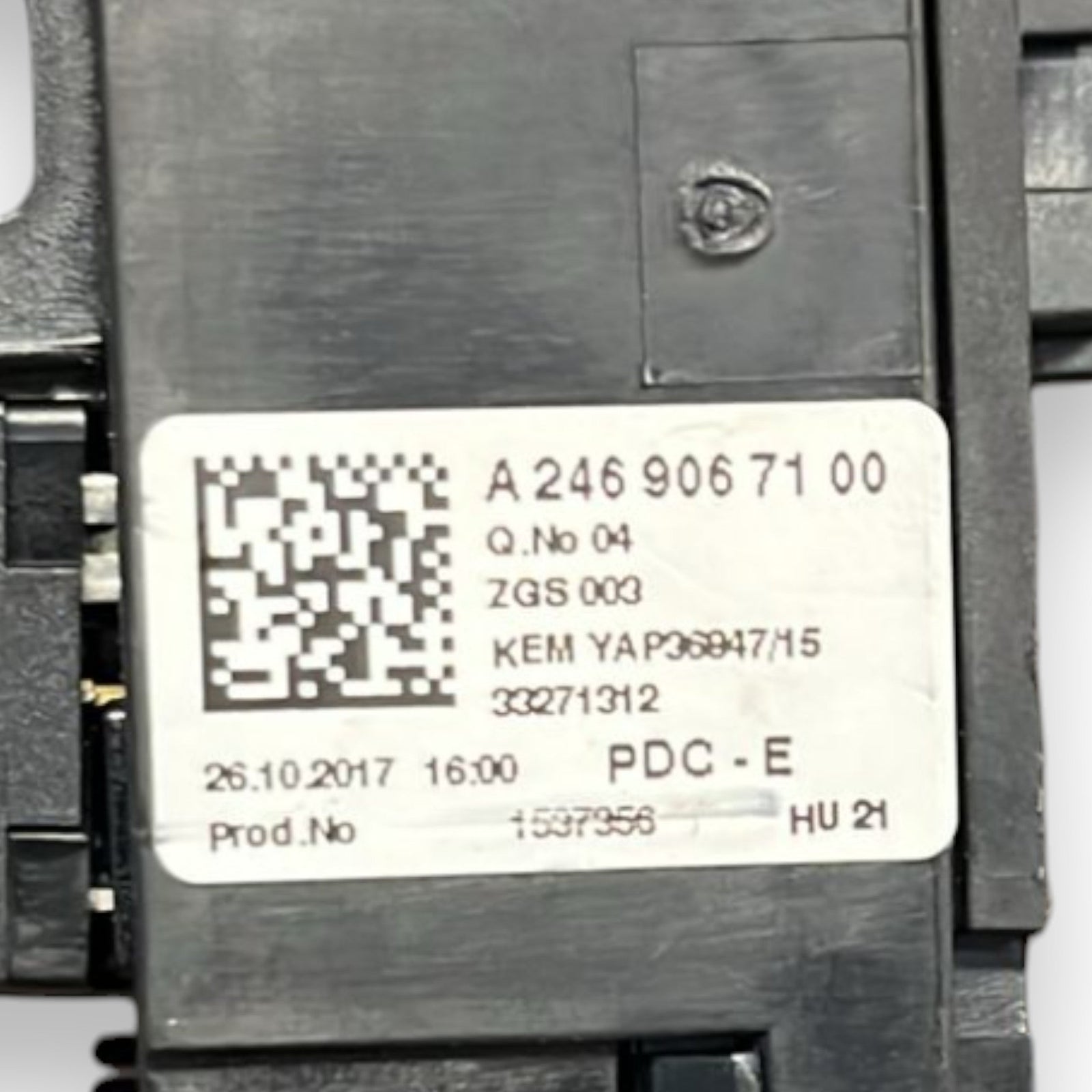 Scatola Fusibili Meredes Benz Classe B (W246) cod:A2469067100 - F&P CRASH SRLS - Ricambi Usati