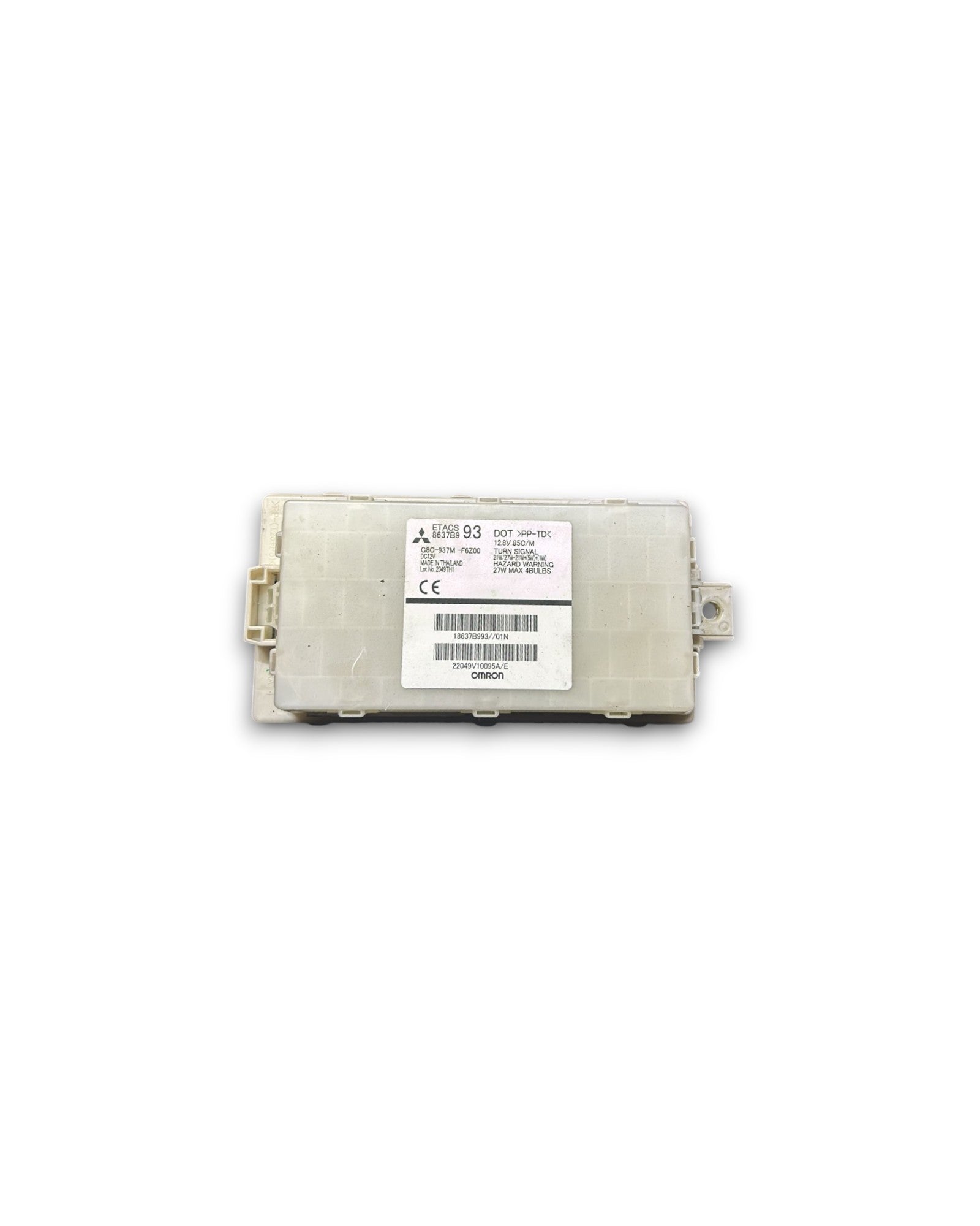 Scatola Fusibili Mitsubishi Space Star 1.0 Benzina cod.G8C - 937M - F6Z00 (2012 > ) - F&P CRASH SRLS - Ricambi Usati