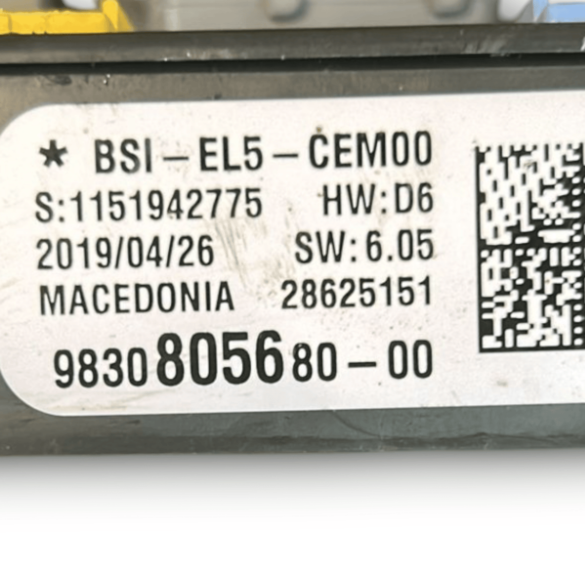Scatola Fusibili Peugeot 2008 1.5 Diesel (2013 > 2019) cod:9830805680 - 00 - F&P CRASH SRLS - Ricambi Usati