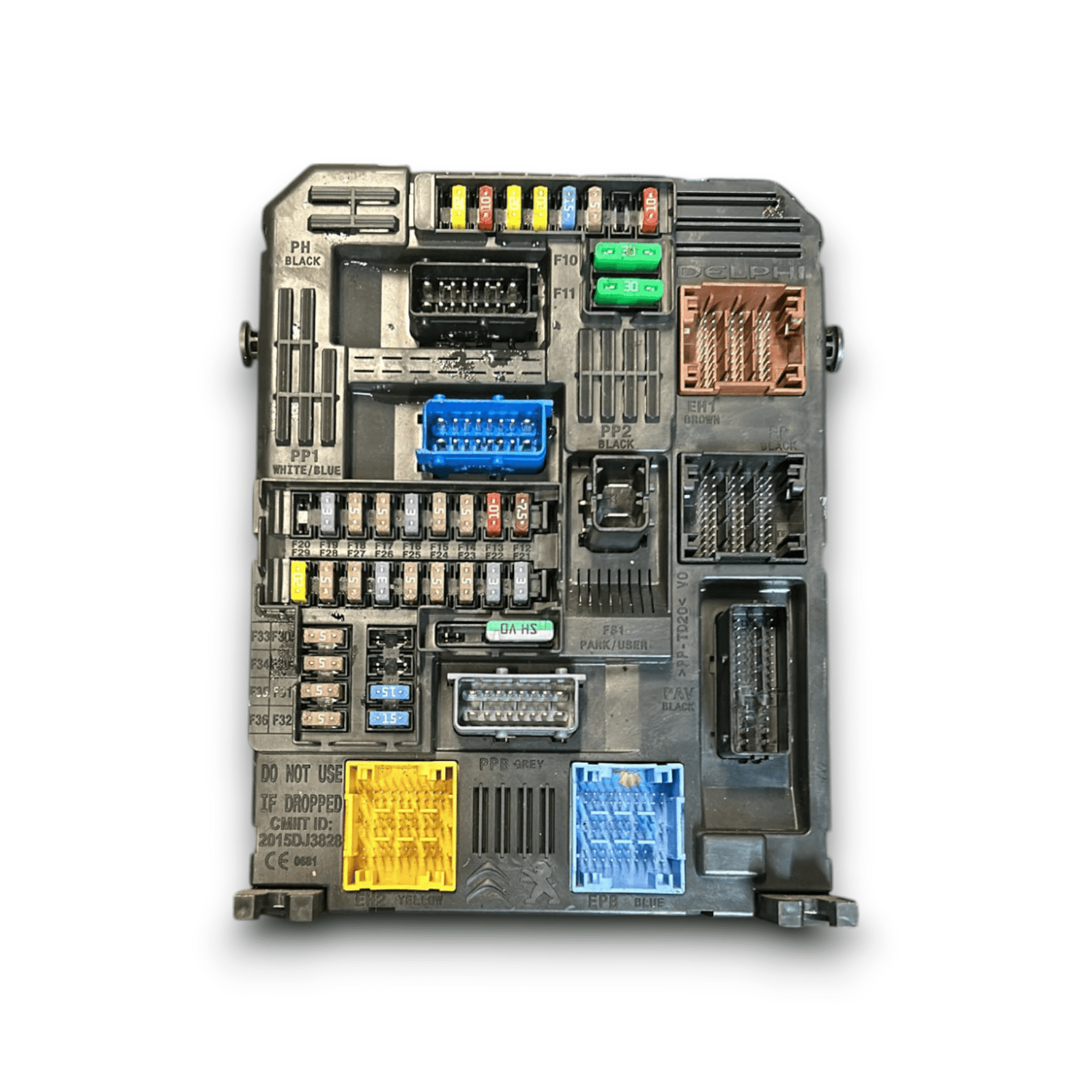 Scatola Fusibili Peugeot 2008 1.5 Diesel (2013 > 2019) cod:9830805680 - 00 - F&P CRASH SRLS - Ricambi Usati