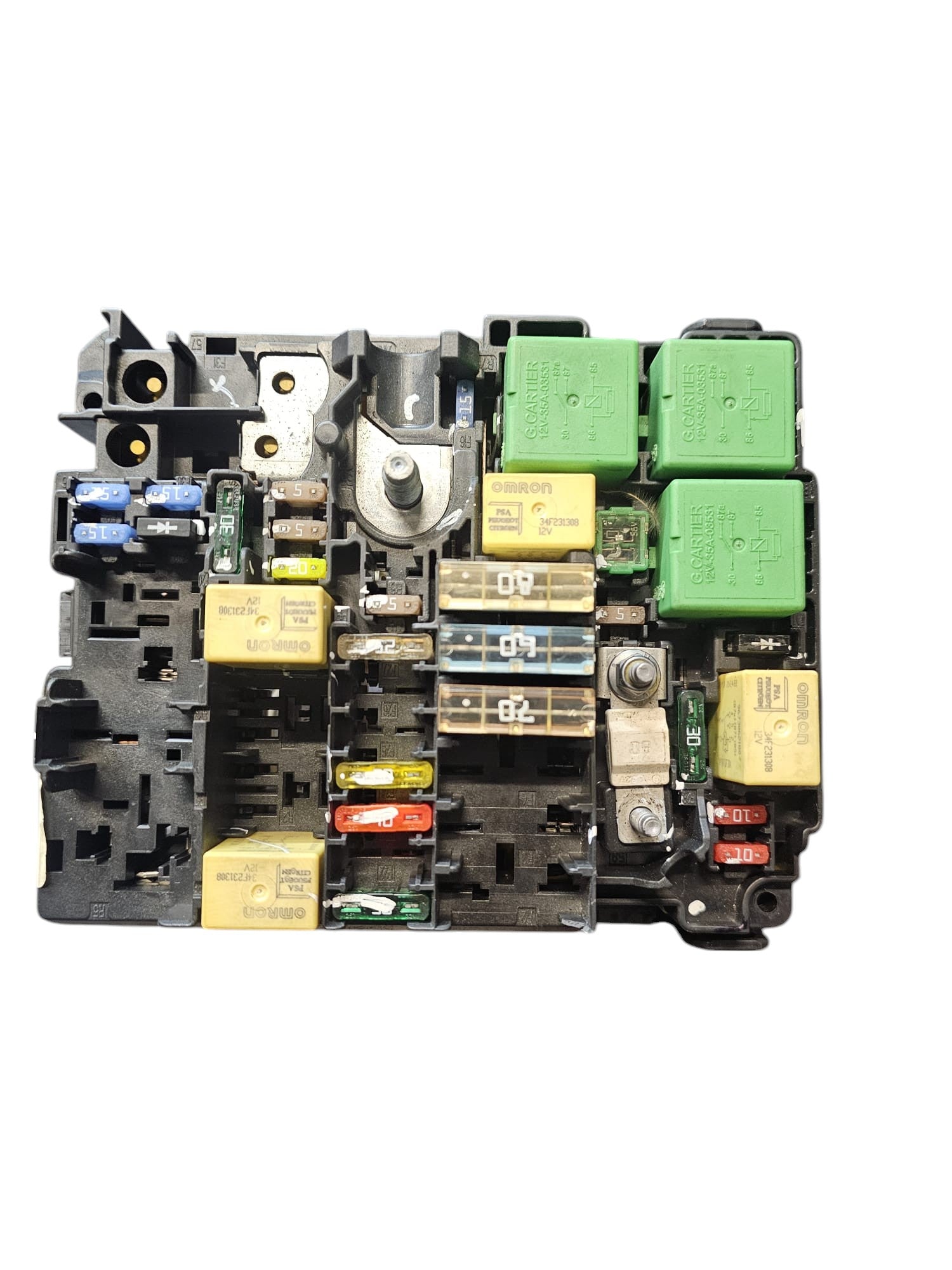 Scatola Fusibili Peugeot 208 1.6 Diesel Cod:452585204 (2012 - 2019) - F&P CRASH SRLS - Ricambi Usati