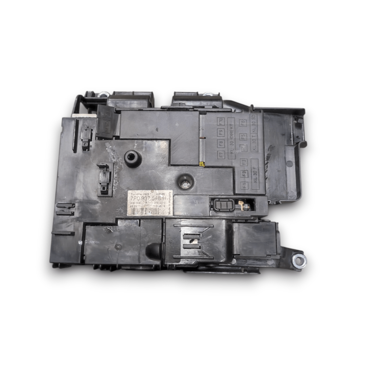 Scatola fusibili porsche cayenne 92a 3.0 diesel cod: 7p0937548h (2010 - 2017) - F&amp;P CRASH SRLS - Ricambi Usati