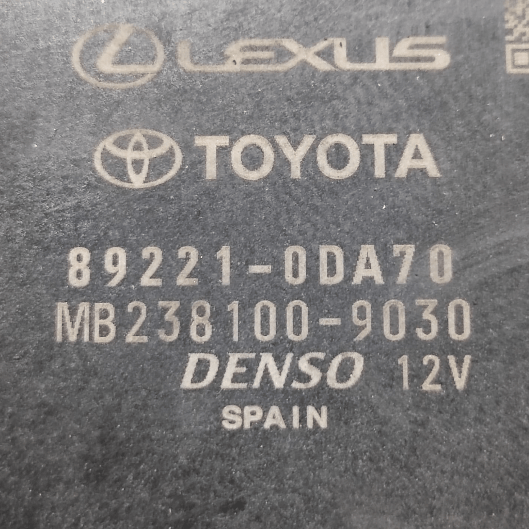 Scatola Fusibili Toyota Yaris Cross 1.5 Hybrid COD: 892210DA70 (2020 - ) - F&P CRASH SRLS - Ricambi Usati