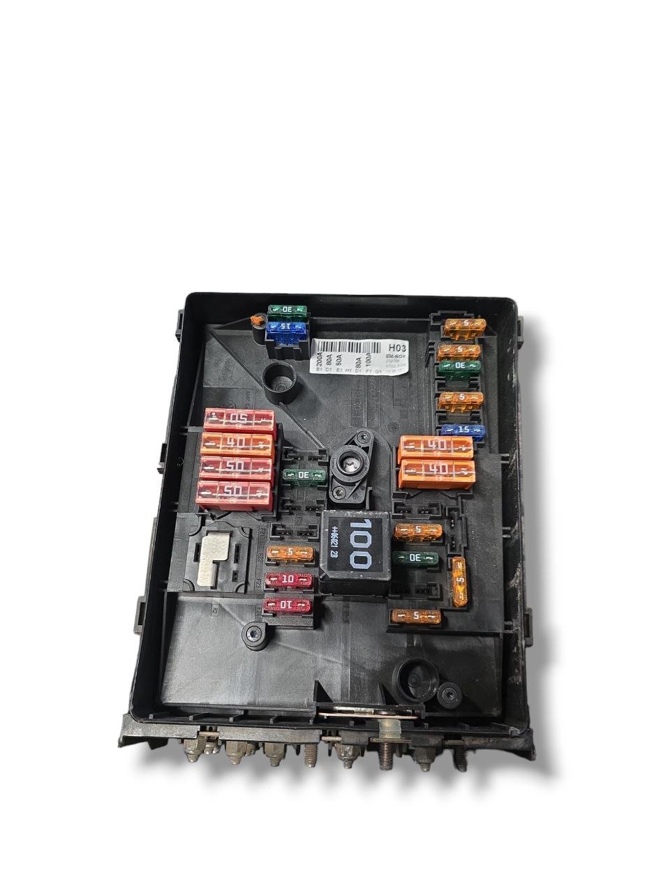 SCATOLA PORTA FUSIBILI VOLKSWAGEN GOLF V 1.9 DIESEL (2003 - 2008) Cod : 1K0937125A - F&P CRASH SRLS - Ricambi Usati