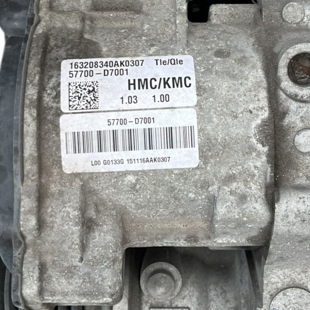 Steering Box / Steering Gear Kia Sportage QL code:57700 - D7001 1.7 Diesel (2016 - 2021) - F&P CRASH SRLS - Used Parts
