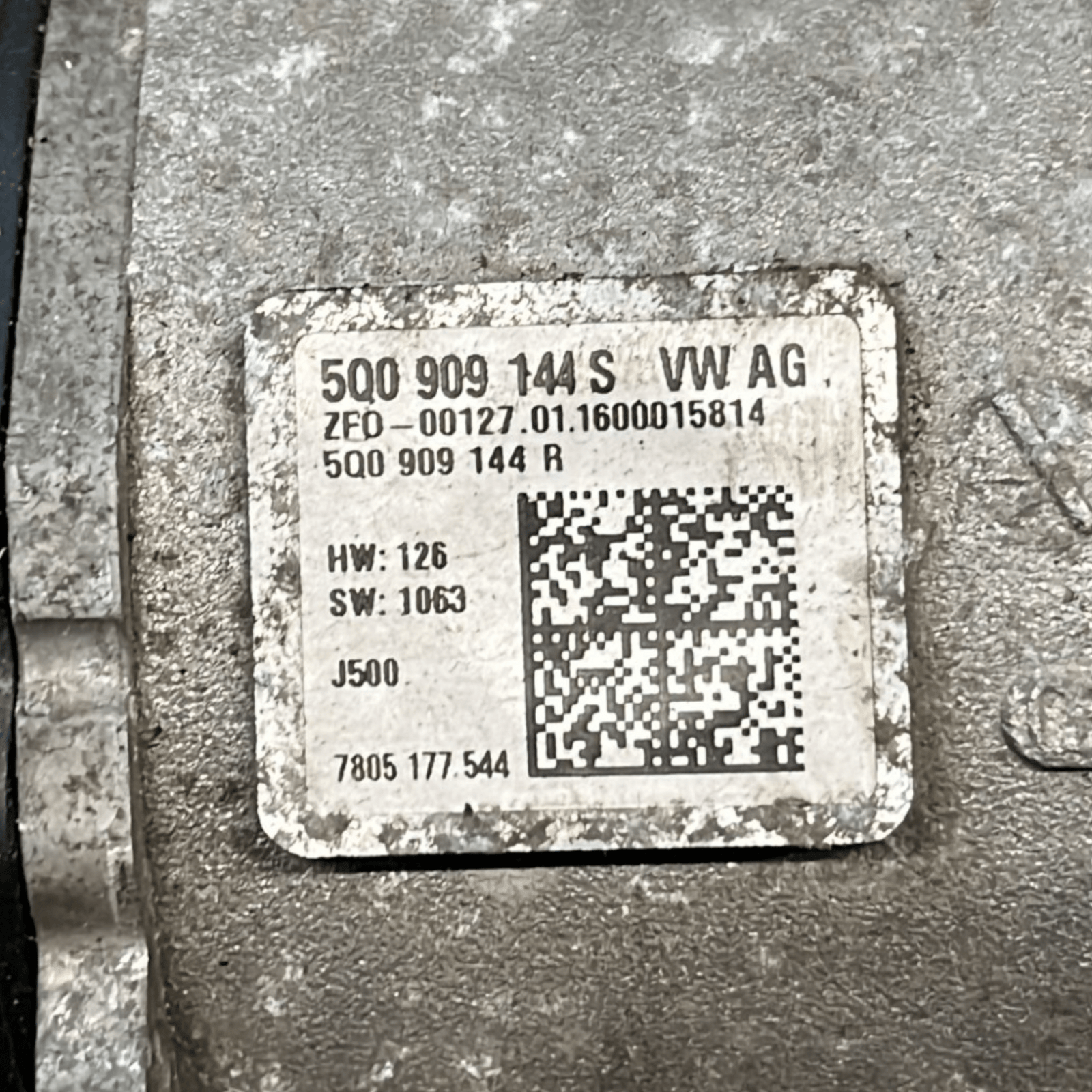 Scatola sterzo / scatola guida Volkswagen Golf VII 1.6 diesel (2012 - 2019) cod.7805501673 - F&P CRASH SRLS - Ricambi Usati